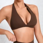 Sweltering - Set Yoga Donna 2 Pezzi Senza Cuciture con Reggiseno Sportivo e Leggings a Vita Alta