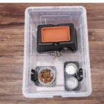 Ciotola per Alimentazione Rettile con Ventosa - Contenitore per Cibo e Acqua per Lucertole e Gecchi - immagine 3