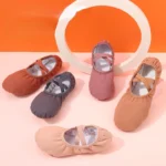 Borsa per Scarpe da Ballo con Suola Morbida – Scarpe da Danza per Bambini e Adulti, per Balletto, Ginnastica, Yoga e Danza Moderna - immagine 2