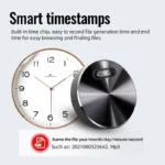 Mini Registratore Vocale Nascosto con Attivazione Vocale – Magnete Integrato, Audio Digitale HD, Ultra Compatto - immagine 2