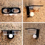 Ciotola per Alimentazione Rettile con Ventosa - Contenitore per Cibo e Acqua per Lucertole e Gecchi