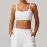 Sweltering - Top Fitness Donna Push-Up Traspirante per Yoga e Allenamento - immagine 4