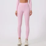 Hearuisavy Leggings Sportivi Push-Up a Vita Alta – Pantaloni da Allenamento, Yoga e Running, Scrunch ad Asciugatura Rapida - immagine 4