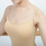 Intimo per Balletto Nudo Donna e Ragazza - Canotta Senza Cuciture, Colore Pelle, Body per Danza, Ginnastica e Costume da Bagno - immagine 6