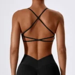 Sweltering - Set Yoga Donna 2 Pezzi Senza Cuciture con Reggiseno Sportivo e Leggings a Vita Alta - immagine 6