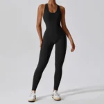 Sweltering - Tuta Yoga Donna Sexy Senza Schienale con Retro a V - immagine 5