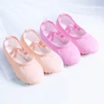 Scarpe da Punta per Bambini e Ragazze – Pantofole da Ballo Professionali per Ballerina, Scarpe da Pratica Alta Qualità - immagine 2