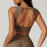 Sweltering - Sexy Top Push-Up Reggiseno Sportivo Antiurto per Donna | Traspirante ed Elastico per Fitness, Yoga e Allenamenti - immagine 4