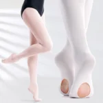 Commercio All'Ingrosso – 30 Paia di Collant Convertibili per Danza Classica in Microfibra, Professionale per Bambini e Adulti - immagine 4
