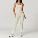 Sweltering - Set Yoga Donna 2 Pezzi con Top Push-Up e Leggings a Vita Alta - immagine 5
