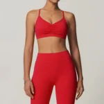 Reggiseno Sportivo Sexy Rib Yoga Bra – Fitness Top Donna, Senza Cuciture, Push-Up, Intimo Sportivo Ad Alto Impatto - immagine 4