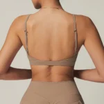 Reggiseno Sportivo Sexy Rib Yoga Bra – Fitness Top Donna, Senza Cuciture, Push-Up, Intimo Sportivo Ad Alto Impatto - immagine 3