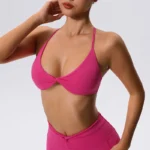 Sweltering - Reggiseno Sportivo Donna Push Up per Yoga e Fitness | Intimo Traspirante da Allenamento - immagine 5