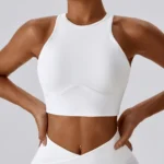 Reggiseno Sportivo Sexy Rib Yoga Bra – Fitness Top Donna, Senza Cuciture, Push-Up, Intimo Sportivo Ad Alto Impatto - immagine 6