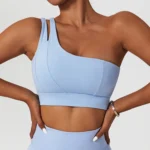 Sweltering - Set Yoga Donna 2 Pezzi Senza Cuciture con Reggiseno Sportivo e Leggings a Vita Alta - immagine 2