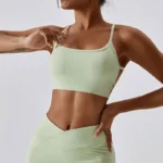 Reggiseno Sportivo Incrociato Sexy - Top da Palestra Donna per Allenamento e Yoga - immagine 3