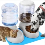 Alimentatore Automatico per Animali Domestici 3.8L - Distributore d'Acqua per Gatti e Cani, Rifornimento Automatico per Idratazione - immagine 3