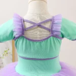 Sweltering - Abito da Balletto per Bambine, Gonna da Allenamento con Tutu, Body per Ginnastica Classica - immagine 6