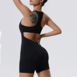 Sweltering - Tuta Yoga Donna con Cerniera Push-Up per Fitness e Allenamento - immagine 4