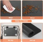 SpillGuard™ - Tappetino Assorbente Impermeabile per Ciotole di Cani e Gatti - immagine 4