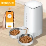 ROJECO SmartFeeder™ 4L - Dispenser Automatico WiFi per Cani e Gatti