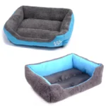 ComfyNest™ - Cuccia Quadrata in Peluche per Cani e Gatti, Lavabile e Impermeabile - immagine 5