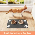 SpillGuard™ - Tappetino Assorbente Impermeabile per Ciotole di Cani e Gatti - immagine 6