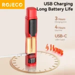 ROJECO TrimEase™ - Lima Elettrica per Unghie con LED e 7 Velocità Regolabili - immagine 4