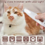 PawGroom™ - Tagliapeli per Zampe con LED e Display Digitale - immagine 2