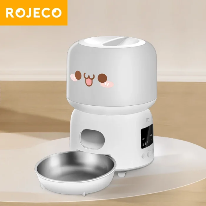 ROJECO SmartFeeder™ - Dispenser Automatico WiFi per Cibo di Cani e Gatti - immagine 1