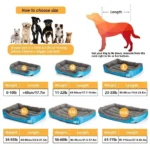 ComfyNest™ - Cuccia Quadrata in Peluche per Cani e Gatti, Lavabile e Impermeabile - immagine 6