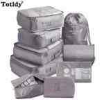 Totidy – Set Organizer da Viaggio 9 Pezzi per Valigia & Bagagli