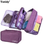 Totidy – Borsa Portaoggetti da Viaggio per Biancheria Intima & Cosmetici