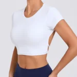 Hearuisavy – Top Sportivo Senza Schienale da Donna per Yoga e Fitness - immagine 6