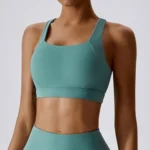 MIKETI – Reggiseno Sportivo Donna Senza Schienale, Top da Yoga Aderente e Traspirante - immagine 5