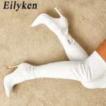 Eilyken – Stivali Over-the-Knee in Pelle Stampa Serpente, Sexy & di Tendenza - immagine 5