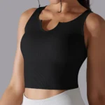 MIKETI – Reggiseno Sportivo Donna Push-Up Antiurto, Traspirante e Aderente per Yoga e Fitness - immagine 6