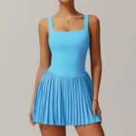 MIKETI – Tuta Sportiva Donna con Gonna da Tennis e Pagliaccetto Integrato, Traspirante e Sexy - immagine 4