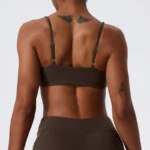 Hearuisavy Push-Up Sport Bra – Reggiseno Sportivo con Design a Pieghe - immagine 2