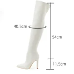 Eilyken – Stivali Over-the-Knee con Tacco a Spillo, Sexy & Audaci - immagine 6