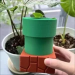 Fioriera 3D Piranha – Porta Piante, Portapenne & Decorazione Geek - immagine 3