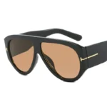 Arvin – Occhiali da Sole Pilota Oversize Unisex UV400 con Montatura Punk - immagine 5