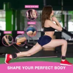 GluteBand Pro – Fasce di Resistenza con Cinturino alla Caviglia per Allenamento Gambe e Glutei - immagine 2