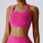 MIKETI – Reggiseno Sportivo Donna Senza Schienale, Top da Yoga Aderente e Traspirante - immagine 6