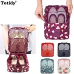 Totidy – Borsa Porta Scarpe Impermeabile da Viaggio & Casa