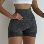 Pantaloncini Sportivi Donna a Vita Alta – Effetto Push-Up per Yoga, Fitness e Corsa - immagine 5