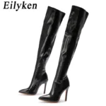 Eilyken – Stivali Over-the-Knee in Pelle Stampa Serpente, Sexy & di Tendenza - immagine 3
