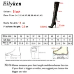 Eilyken – Stivali Over-the-Knee con Nappa, Punta a Punta & Tacchi a Spillo Sexy - immagine 6