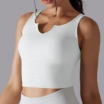 MIKETI – Reggiseno Sportivo Donna Push-Up Antiurto, Traspirante e Aderente per Yoga e Fitness - immagine 3