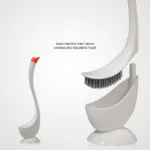 Scopino per WC a Forma di Cigno – Design Elegante e Pulizia Senza Angoli Morti